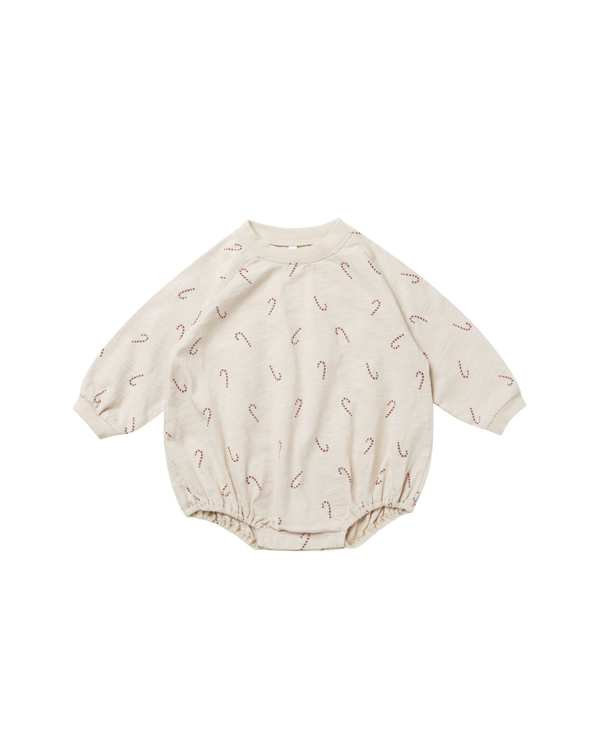 Crewneck Romper Candy Cane