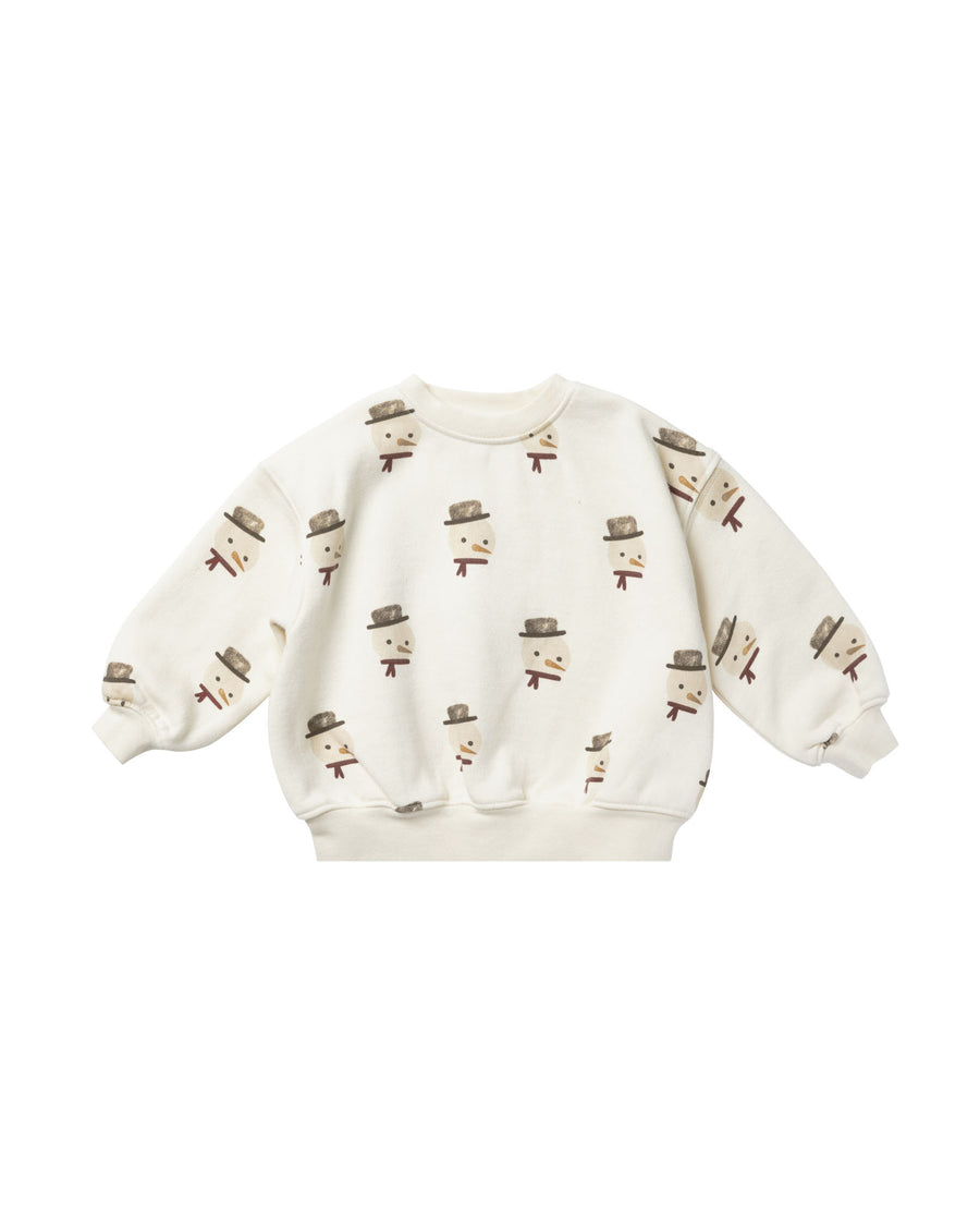 Relaxed Sweatshirt Snowman