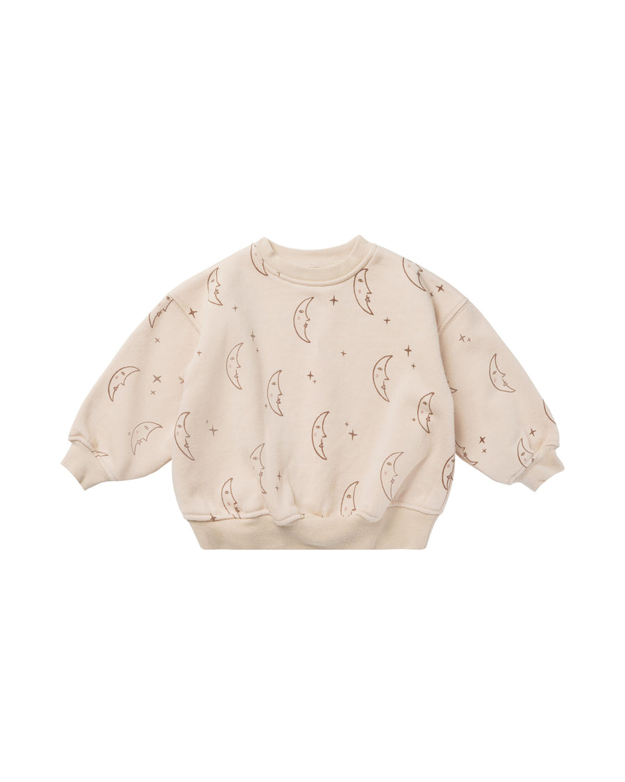 Relaxed Sweatshirt Moons