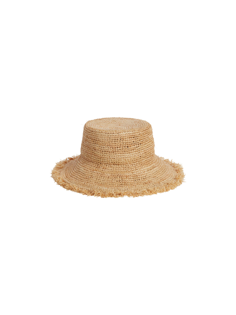 Straw Bucket Hat Straw