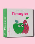 Imagier bébé cartonné L’Imagier de Delphine Chedru, Marcel & Joachim : plus de cent mots illustrés