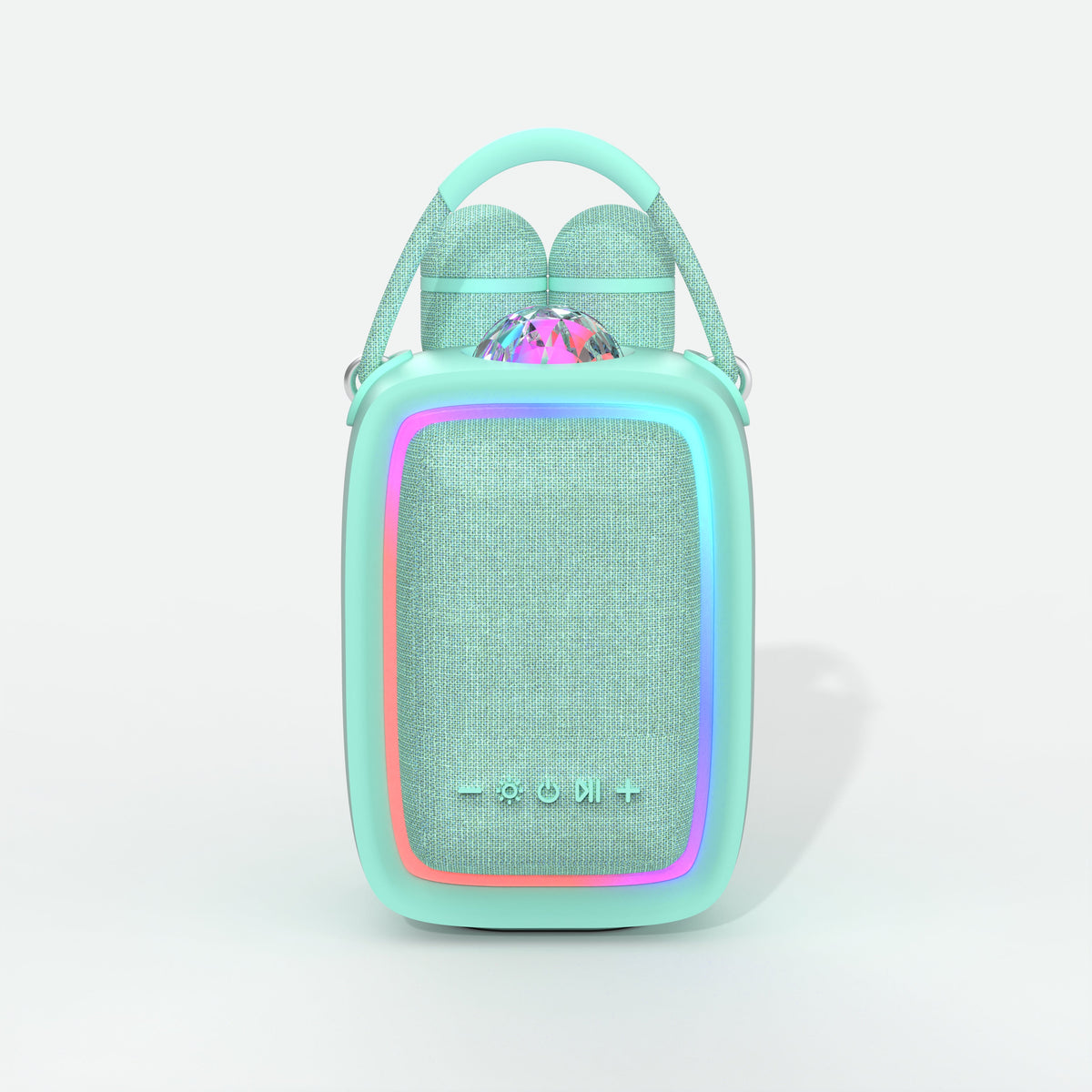 Singy Party bleue MOB, éclairage multicolore pour les soirées karaoké