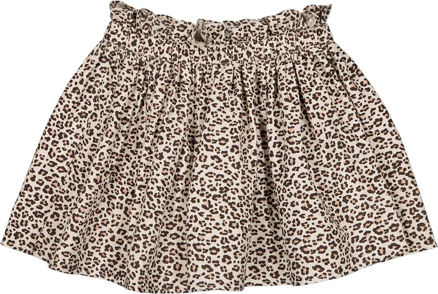 Skirt Artemis Twill Brushed Leopard Beige