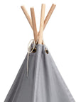 Tente tipi mini grise