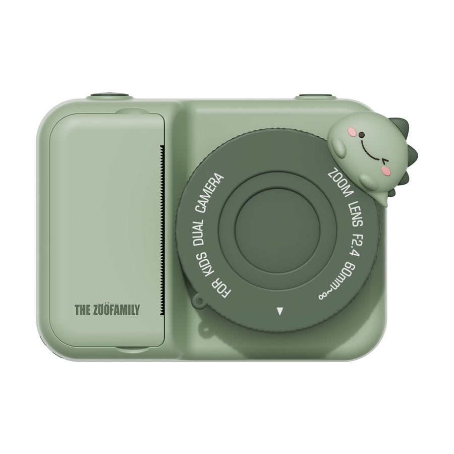 Zoo Print  - Dino Green