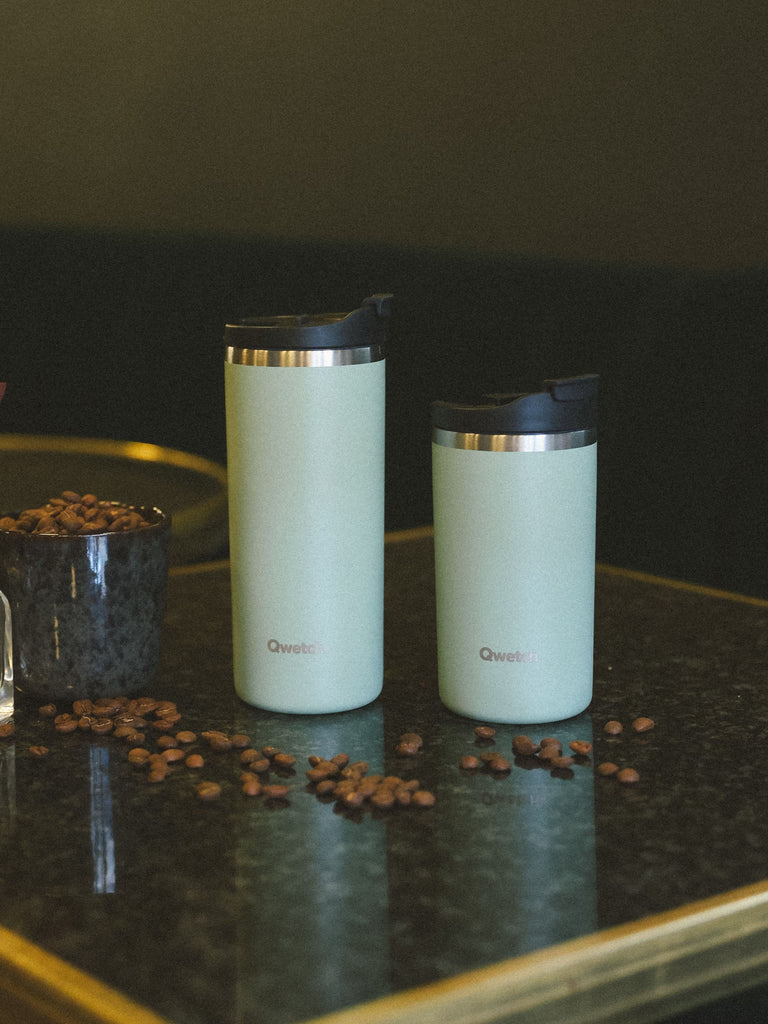 Travel Mug Isotherme Inox - Matt - Vert Tilleul - 350ml d'hydratation durable