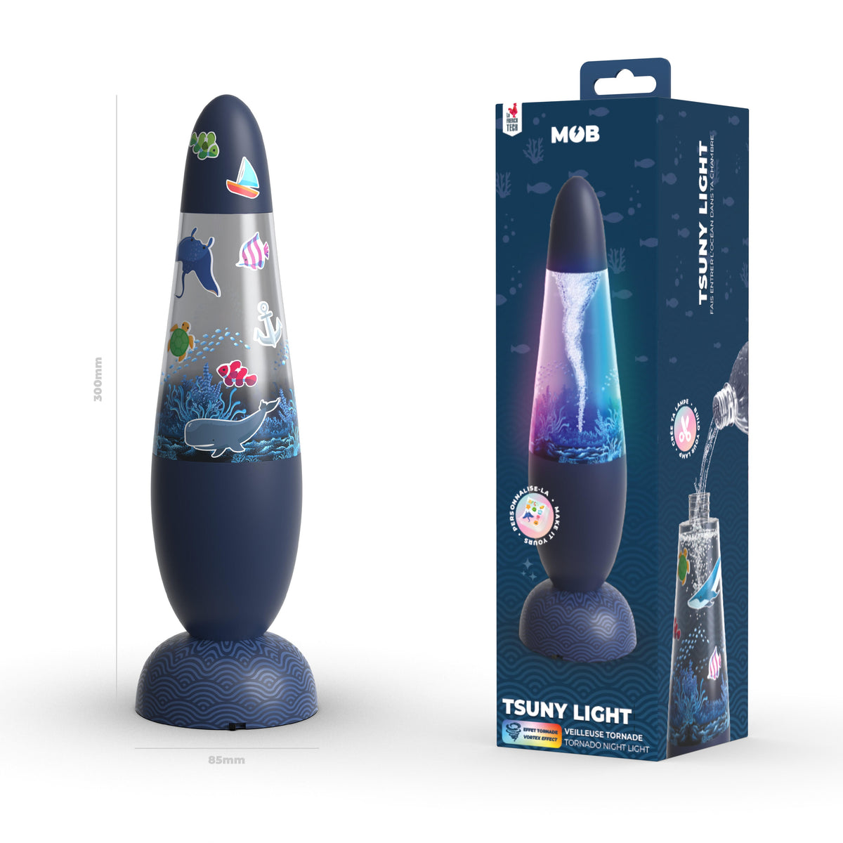Veilleuse océan bleu abyssal pour enfant Tsuny Light Abyss MOB, vue 8