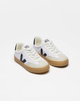 Volley Canvas White Black