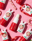 Idée cadeau de Noël pour enfant : baume à lèvres Santa Inuwet au parfum de pêche