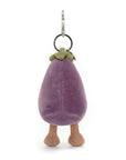Vivacious Aubergine Bag Charm