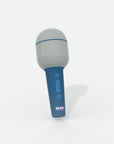 Micro karaoké sans fil bleu nuit pour enfant Groovy Navy MOB, enceinte intégrée