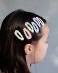 Scalloped Sparkle Mini Clic Clacs