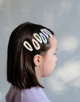 Scalloped Sparkle Mini Clic Clacs