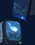 Lampe d'ambiance océan Abyss Wavy Light MOB avec enceinte Bluetooth, vue 3