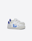 V-12 Chromefree Leather White Aqua Paros
