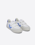 V-12 Chromefree Leather White Aqua Paros