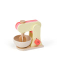 Batteur sur socle jaune