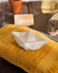 Bateau Origami Blanc