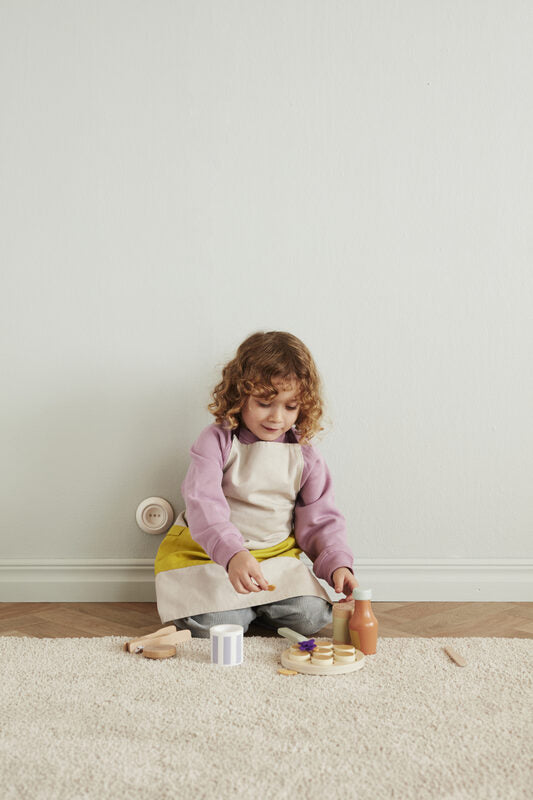 Ensemble tablier gris KID'S HUB