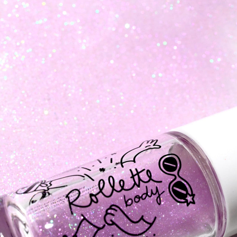 Body Rollette - Glitter Body Gel - Cherry