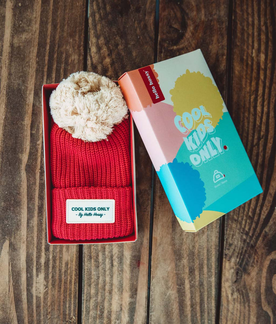 Bonnet Color Block Framboise