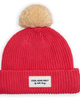 Bonnet Color Block Framboise