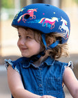 Casque Licorne - boucle magnétique / lumière LED intégrée - Taille XS