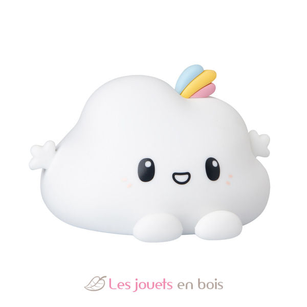 Little L Noa Cloud - veilleuse silicone tactile nuage pour bébé