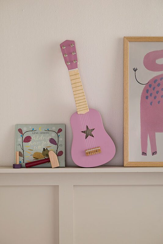 Guitare Rose