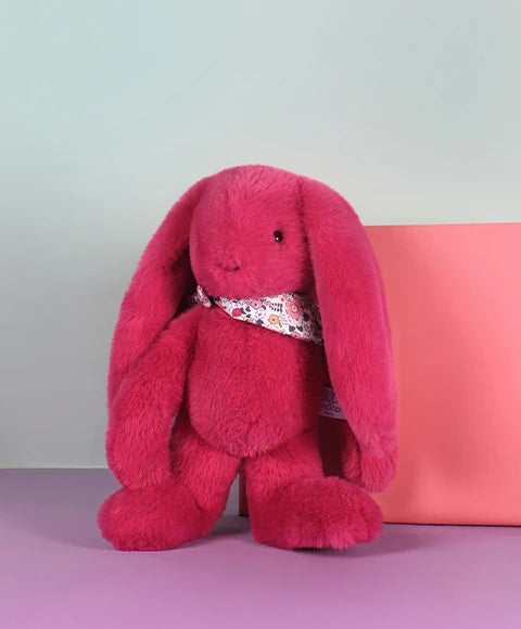 LAPIN FLEURETTE - Fuchsia 35 cm