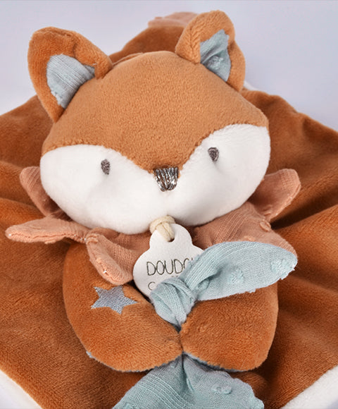 Doudou attache-sucette renard Timo – tout doux dès la naissance