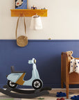 Scooter à bascule bleu clair