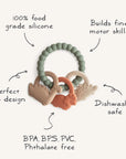 Teething Ring - Dino