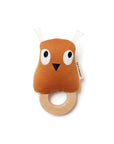 Hochet chouette rouille EDVIN