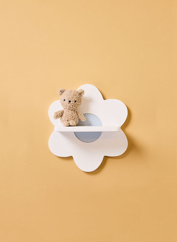 Etagère Fleur blanc