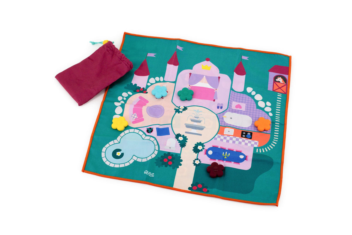 Jeu de voyage Château des fées Quut, boîte de jeu