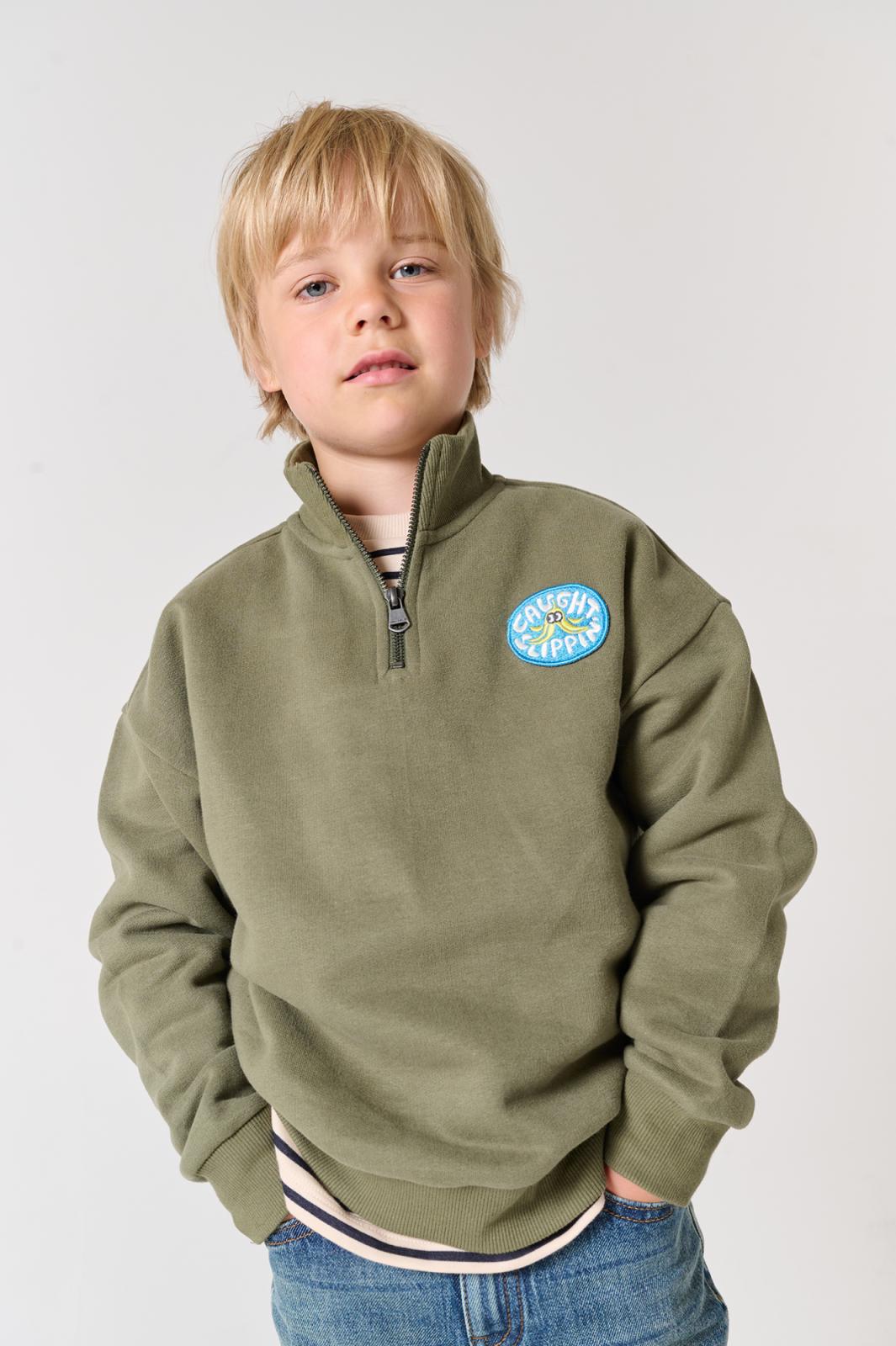 Sweatshirt Milton central green