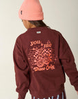 Sweatshirt Cherie bitter chocolate