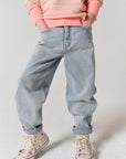 Jada Slouchy Denim Bleach