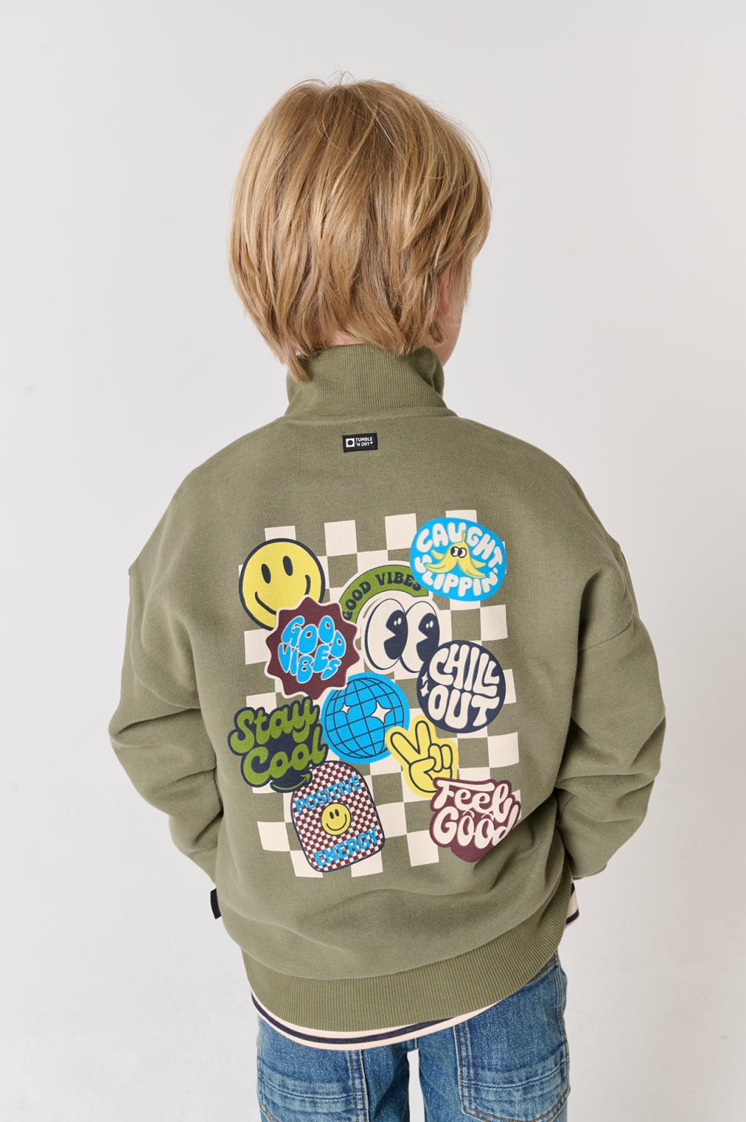 Sweatshirt Milton central green