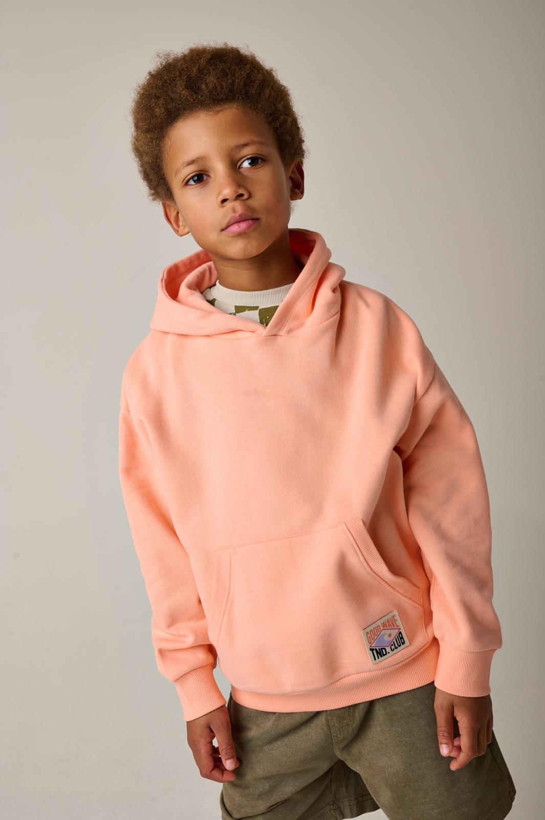 Hoodie Salty Apricot Blush