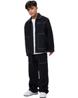 Jackets Hetson Washed Black