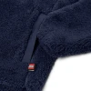 Veste teddy LEGO® LWSAKU 206 marine et gris - protège-menton en haut de la fermeture éclair YKK pour protéger la peau