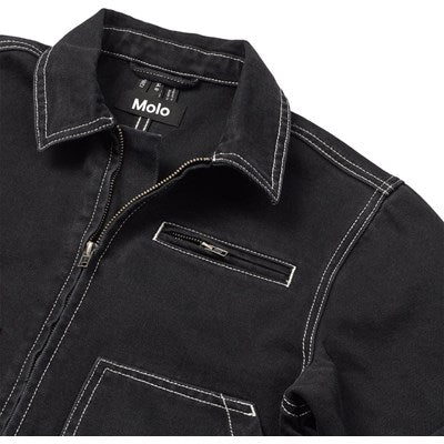Jackets Hetson Washed Black
