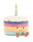 Amuseable Rainbow Birthday Cake Large