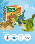 Mako moulages Monde des Dinosaures (3 moules)