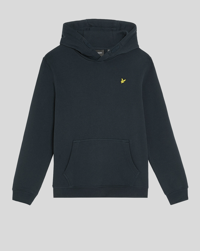 Brush Back Pullover Hoodie Dark Navy