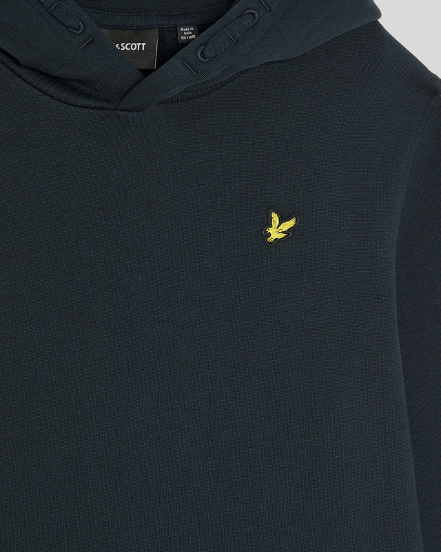Brush Back Pullover Hoodie Dark Navy