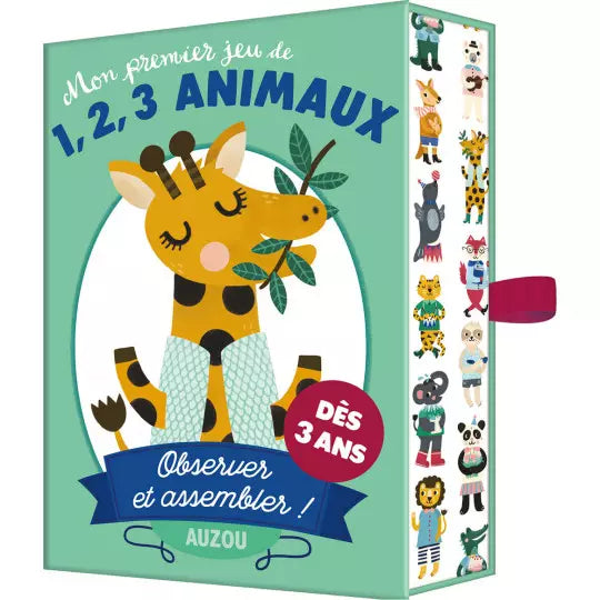 JEUX DE CARTES - MON PREMIER JEU DE 1,2,3 ANIMAUX