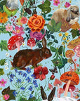 Gordis - Turbulette en coton "Les Lapins"